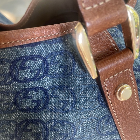 Gucci Denim Sukey style bag, EUC - Picture 6 of 17